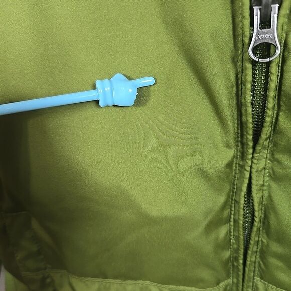 Womens Covington Removable Hood Puffer Jacket M Coat Avocado Green Winter Warm - Picture 7 of 16